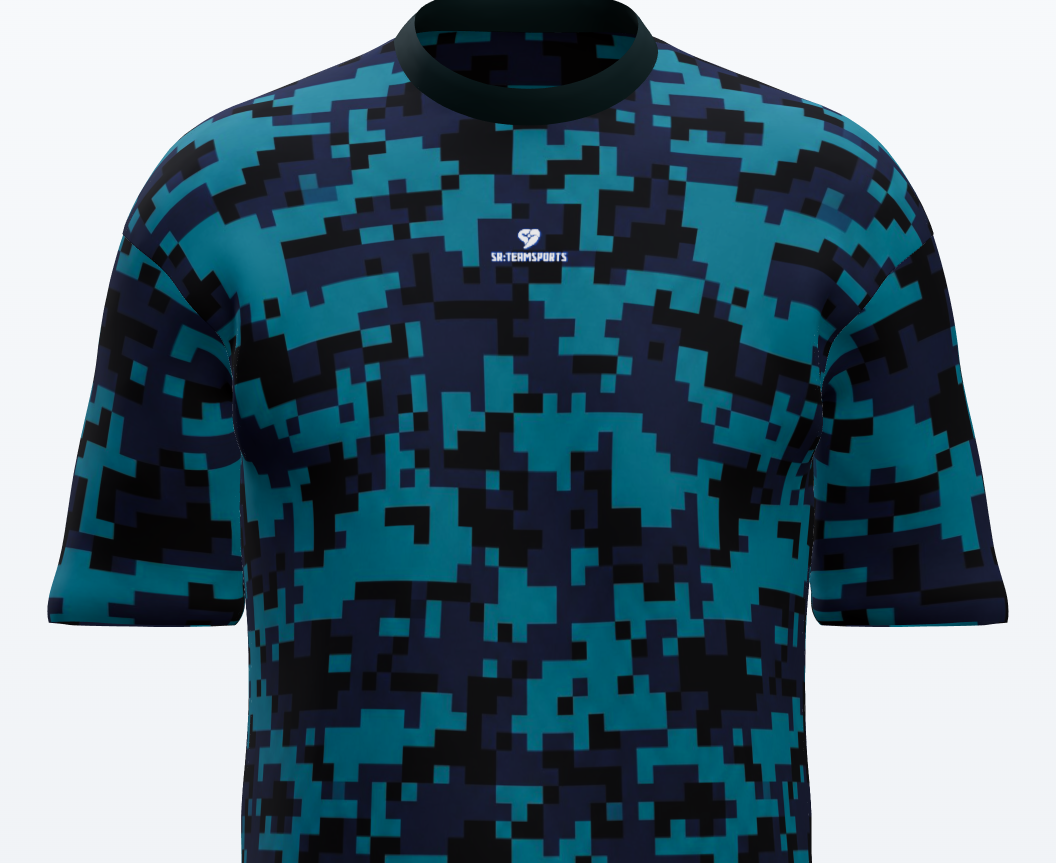 Esports Trikot Pixel-Camo – individuell bedrucken
